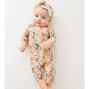 Little One Company Floral Bamboo Sleeper